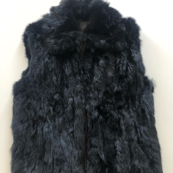 Surell rabbit fur vest - Picture 2 of 11